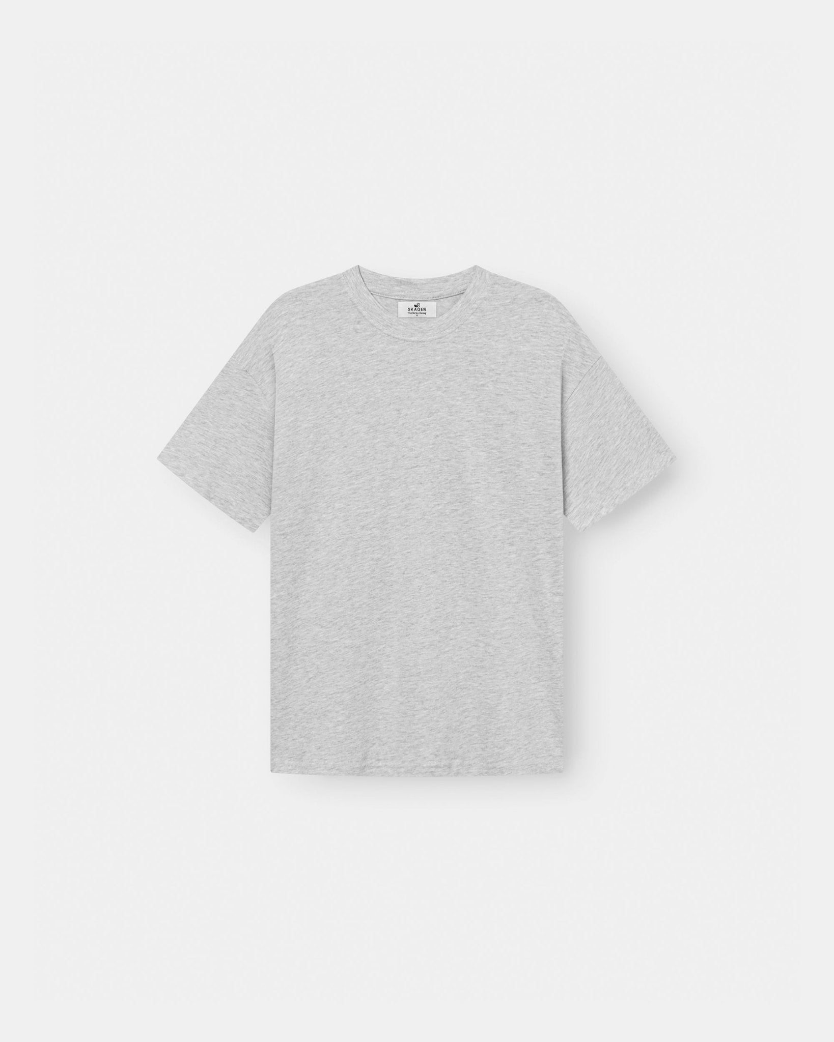Blank T-shirt Grey | Skagen - clothing.dk